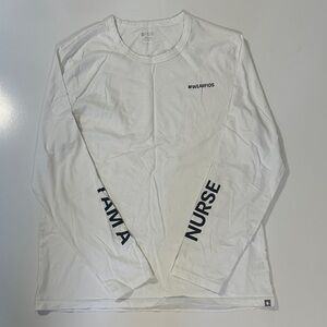 Figs “I Am A Nurse” XL Long Sleeve Shirt